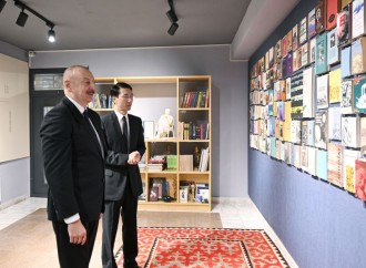 Bişkekdə Prezident İlham Əliyevə “Çingiz Aytmatov” ordeni təqdim edilib