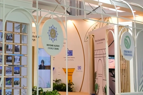Heydər Əliyev və Sıfır Atık Fondlarının COP29-dakı pavilyonu