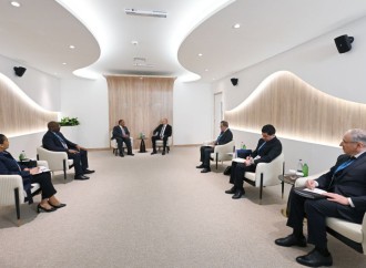 Prezident İlham Əliyev San-Tome və Prinsipi Demokratik Respublikasının Baş naziri ilə görüşüb