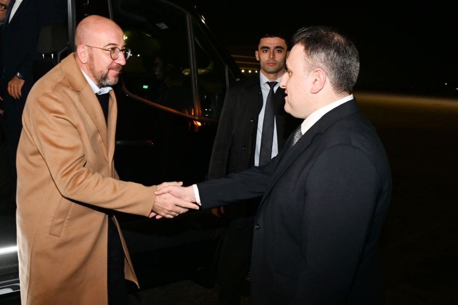 Avropa İttifaqı Şurasının prezidenti Azərbaycana səfərə gəlib