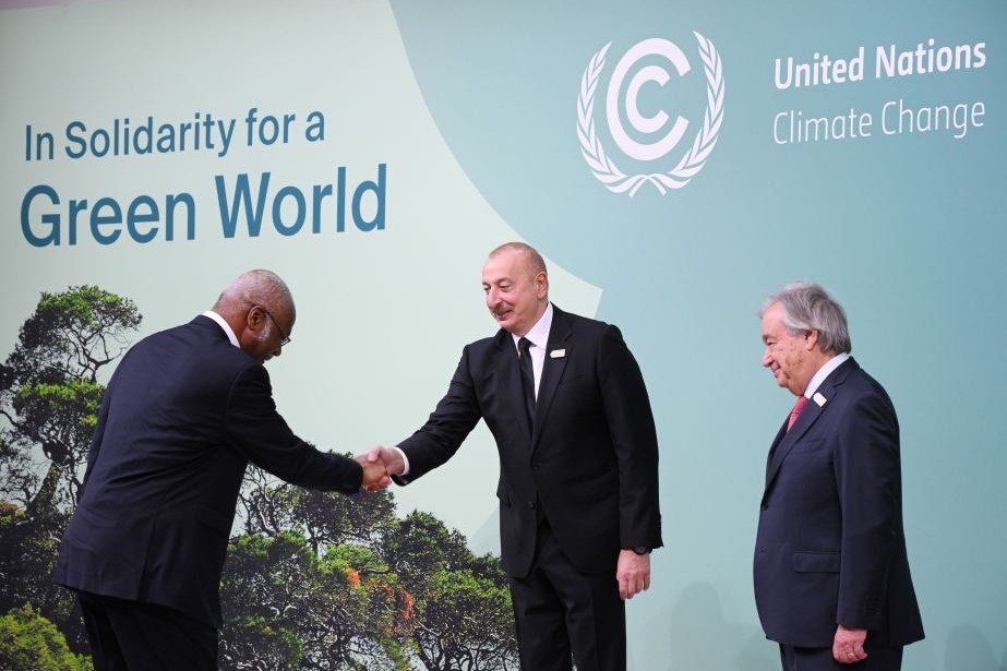 Bakıda COP29-un Liderlər Sammitinin açılış mərasimi keçirilir