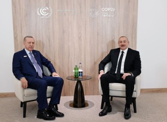 Prezident İlham Əliyev Türkiyə Prezidenti ilə görüşüb