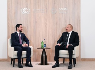 Prezident İlham Əliyev İordaniya Haşimilər Krallığının Vəliəhdi ilə görüşüb