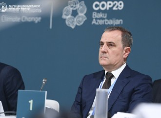 Ceyhun Bayramov “İqlim maliyyəsi” mövzusunda yüksək səviyyəli dəyirmi masa müzakirələrində çıxış etdi