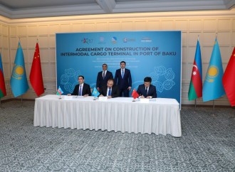 Azərbaycan, Qazaxıstan və Çin Bakı Limanında yeni İntermodal Yük Terminalının inşası üçün birgə müəssisə yaradıb