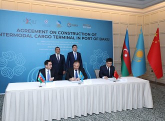 Azərbaycan, Qazaxıstan və Çin Bakı Limanında yeni İntermodal Yük Terminalının inşası üçün birgə müəssisə yaradıb