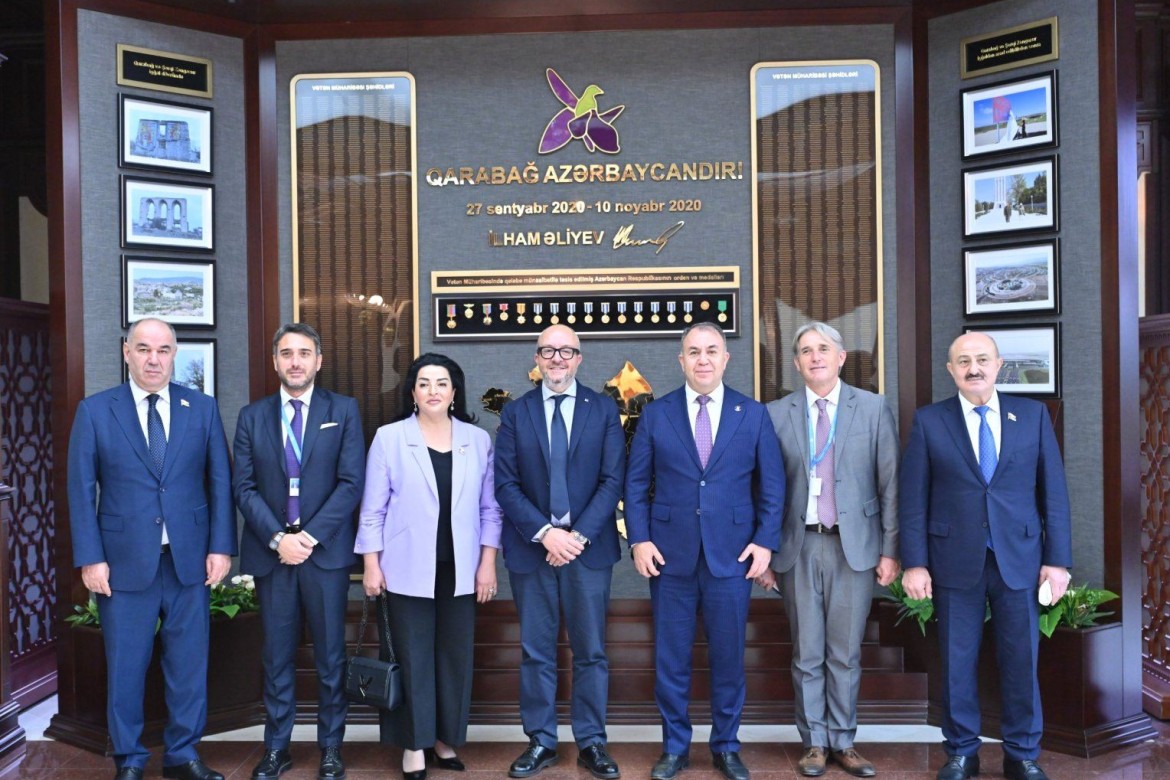 İtaliya Respublikasının parlament nümayəndə heyəti Milli Məclisdə olub