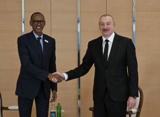 Prezident İlham Əliyev Ruanda Prezidenti ilə görüşüb