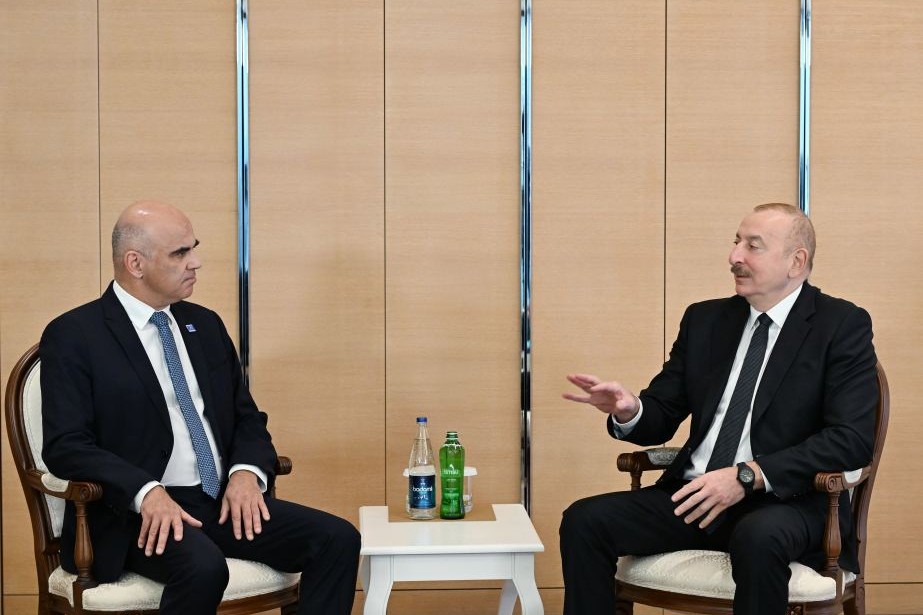 Prezident İlham Əliyev Avropa Şurasının Baş katibi ilə görüşüb