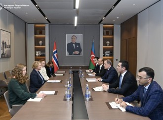 Ceyhun Bayramov norveçli həmkarı ilə Azərbaycanın COP29 sədrliyindən irəli gələn məsələləri müzakirə edib