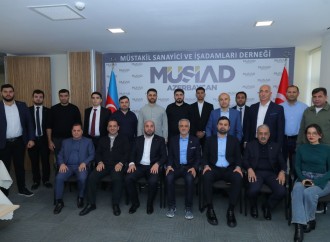 MÜSİAD İdarə Heyətinin üzvü Altuğ Karataş və “MÜSİAD İnvest”in sədri Serhat Kısakürek MÜSİAD Azərbaycan mərkəzini ziyarət edib