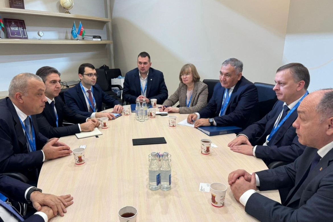 Rusiya ilə Xəzər dənizindəki ekoloji problemlərin həlli ilə bağlı əməkdaşlıq məsələləri müzakirə olunub