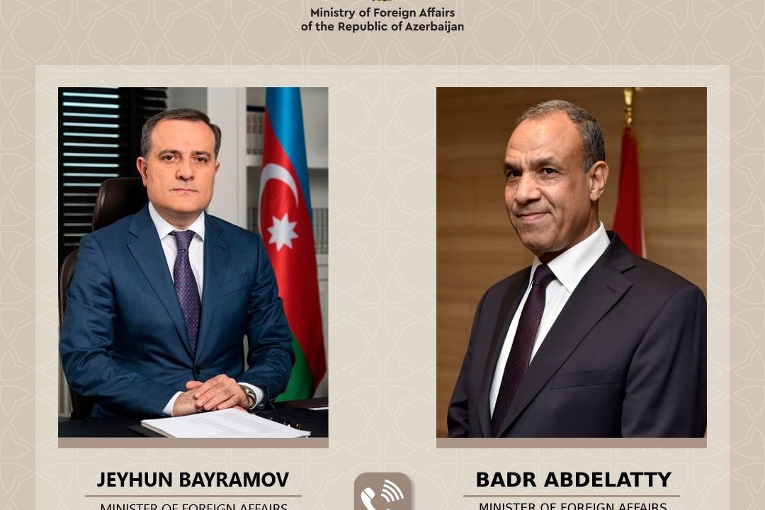 Ceyhun Bayramov misirli həmkarı ilə yaşıl enerji sahəsində əməkdaşlığı müzakirə edib