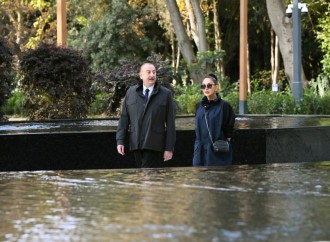 Prezident İlham Əliyev, Birinci xanım Mehriban Əliyeva və ailə üzvləri Mərkəzi Nəbatat Bağının açılışında iştirak ediblər