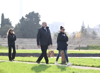 Prezident İlham Əliyev, Birinci xanım Mehriban Əliyeva və ailə üzvləri Mərkəzi Nəbatat Bağının açılışında iştirak ediblər