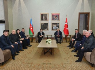 Milli Məclisin sədri Sahibə Qafarova Türkiyəyə rəsmi səfərə gəlib