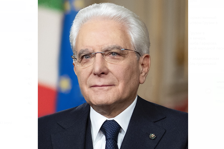Sercio Mattarella Prezident İlham Əliyevi təbrik edib