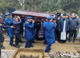 Təyyarə qəzasında həlak olan ekipaj üzvləri II Fəxri Xiyabanda dəfn ediliblər