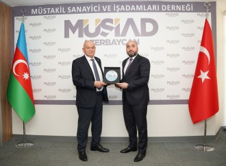 Konyalı İş Adamları Derneği MÜSİAD Azərbaycanı ziyarət edib
