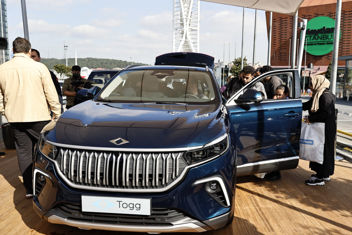 SUV Togg T10X olub  ötən il Türkiyədə ən çox seçilən avtomobil olub