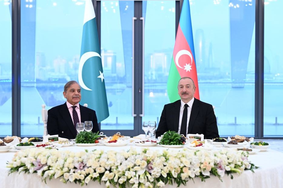 Prezident İlham Əliyevin adından Pakistanın Baş nazirinin şərəfinə dövlət ziyafəti verilir