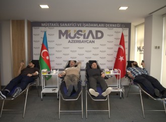 MÜSİAD Azərbaycan və Türk Kızılayından Xocalıya Dəstək: Qanvermə Aksiyası Keçirildi