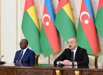 Prezident İlham Əliyev və Qvineya-Bisau Prezidenti Umaru Sisoku Embalo mətbuata bəyanatlarla çıxış ediblər