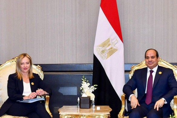Sisi və Meloni Qəzzadakı vəziyyəti və miqrasiyanı müzakirə ediblər