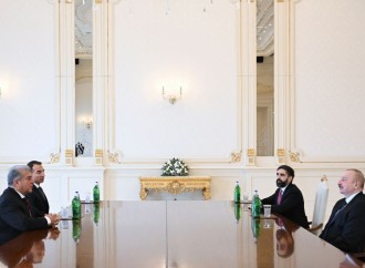 Prezident İlham ƏIiyev “Barselona” Futbol Klubunun prezidentini qəbul edib
