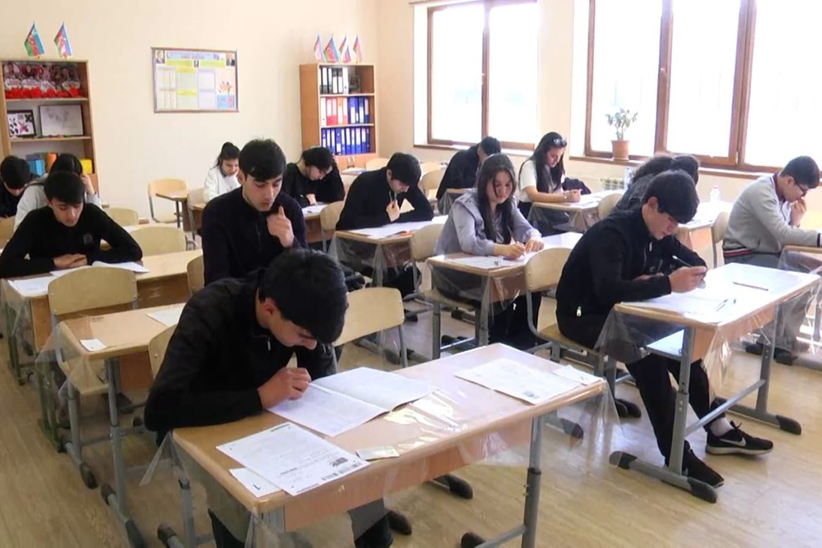 Xankəndi, Şuşa və Xocalıda buraxılış imtahanları keçirilib