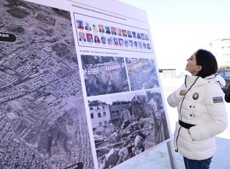 Birinci vitse-prezident Mehriban Əliyeva Gəncə Memorial Kompleksinin layihəsi ilə tanış olub