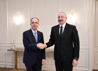 Prezident İlham Əliyev Bakıda XII Qlobal Bakı Forumunun açılış mərasimində iştirak edir