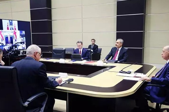 Ərdoğan onlayn liderlər sammitində iştirak edib