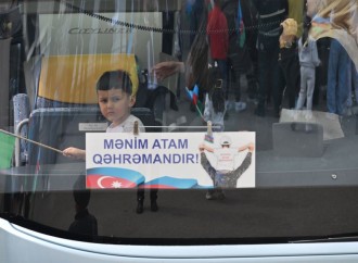 Heydər Əliyev Fondunun vitse-prezidenti Leyla Əliyeva Qubada şəhid övladları ilə birgə Novruz şənliyində iştirak edib