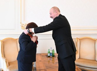 Prezident İlham Əliyev Sahibə Qafarovaya “Şərəf” ordenini təqdim edib