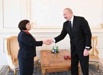 Prezident İlham Əliyev Sahibə Qafarovaya “Şərəf” ordenini təqdim edib