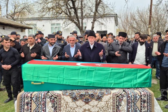 Birinci Qarabağ müharibəsində itkin düşmüş sayılan Daşqın Behbudovun nəşinin qalıqları Göyçayda dəfn edilib