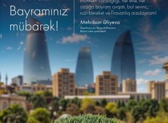 Birinci vitse-prezident Mehriban Əliyeva Novruz bayramı münasibətilə paylaşım edib