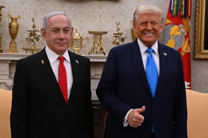 Tramp və Netanyahu Qəzzadan fələstinlilərin deportasiyasını müzakirə edib