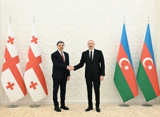 Prezident İlham Əliyevlə Gürcüstanın Prezidenti Mixeil Kavelaşvilinin təkbətək görüşü keçirilib