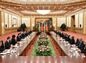 Prezident İlham Əliyevin Çinin Sədri Si Cinpin ilə geniş tərkibdə görüşü olub