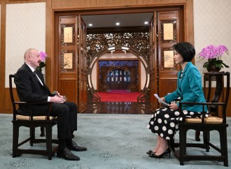 Prezident İlham Əliyev Pekində Çinin CGTN telekanalına müsahibə verib