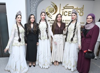 Heydər Əliyev Fondunun vitse-prezidenti Leyla Əliyeva və Bakı Media Mərkəzinin rəhbəri Arzu Əliyeva Bakıda ICESCO-nun regional ofisinin rəsmi açılış mərasimində iştirak ediblər