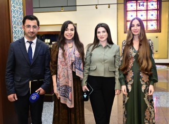 Heydər Əliyev Fondunun vitse-prezidenti Leyla Əliyeva və Bakı Media Mərkəzinin rəhbəri Arzu Əliyeva Naxçıvana səfər ediblər