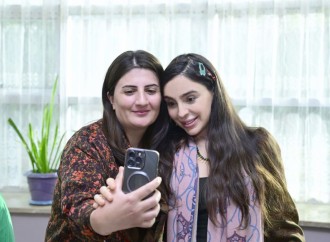 Heydər Əliyev Fondunun vitse-prezidenti Leyla Əliyeva və Bakı Media Mərkəzinin rəhbəri Arzu Əliyeva Naxçıvana səfər ediblər