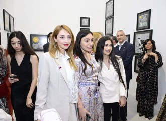 Heydər Əliyev Fondunun vitse-prezidenti Leyla Əliyeva və Arzu Əliyeva Romada MAMA “Ana təbiət” sərgisinin təqdimatında iştirak ediblər
