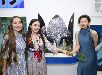 Heydər Əliyev Fondunun vitse-prezidenti Leyla Əliyeva və Arzu Əliyeva Romada MAMA “Ana təbiət” sərgisinin təqdimatında iştirak ediblər