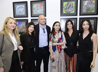 Heydər Əliyev Fondunun vitse-prezidenti Leyla Əliyeva və Arzu Əliyeva Romada MAMA “Ana təbiət” sərgisinin təqdimatında iştirak ediblər