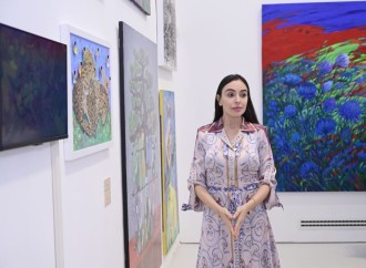 Heydər Əliyev Fondunun vitse-prezidenti Leyla Əliyeva və Arzu Əliyeva Romada MAMA “Ana təbiət” sərgisinin təqdimatında iştirak ediblər