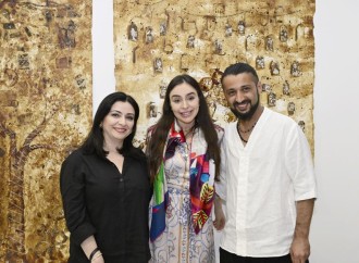 Heydər Əliyev Fondunun vitse-prezidenti Leyla Əliyeva və Arzu Əliyeva Romada MAMA “Ana təbiət” sərgisinin təqdimatında iştirak ediblər